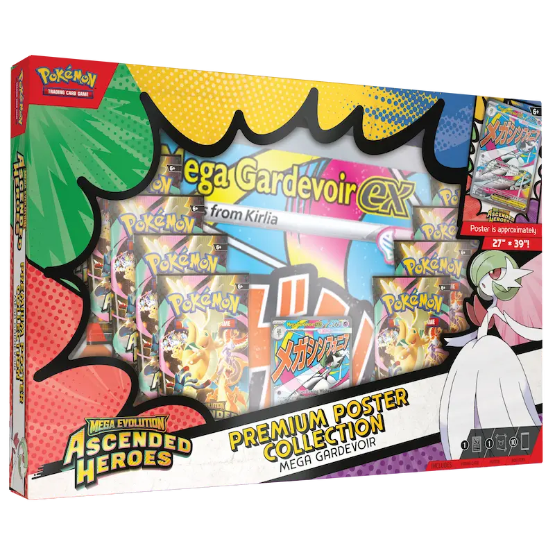 Ascended Heroes Premium Poster Collection Mega Gardevoir (EN)