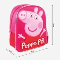 MOCHILA INFANTIL 3D PEPPA PIG - Imagen 3
