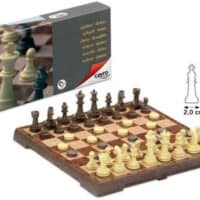 Juego de Mesa Ajedrez Magnético Mediano - Imagen 2