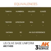 AK11433 US Olive Base Uniform - Imagen 3
