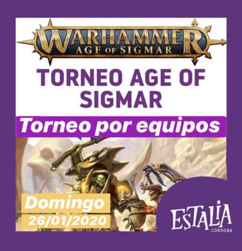 Torneo equipo de Age of Sigmar