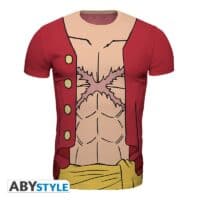 ONE PIECE - Replica T-shirt "Luffy New World" man Talla M