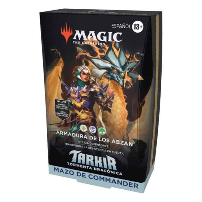 Magic the Gathering Tarkir: tormenta dracónica Mazo de Commander Armadura de los Abzan