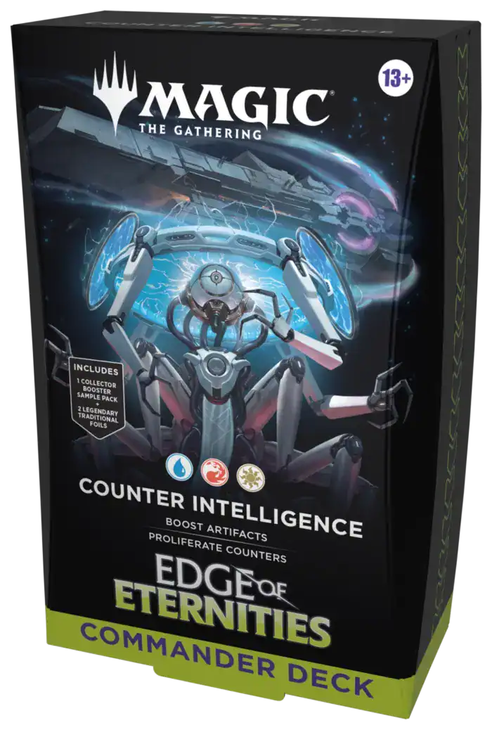 Magic the Gathering Edge of Eternities Mazo de Commander  Counter Intelligence ENG