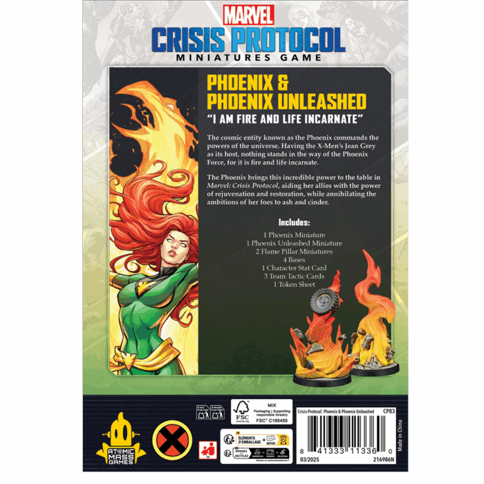 Marvel Crisis Protocol: Phoenix & Phoenix Unleashed (Preventa) - Imagen 4