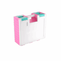 GAMEGENIC Game Castle Pink/White/Teal