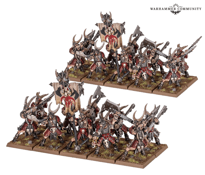 BEASTMEN BRAYHERDS: BESTIGOR HERD