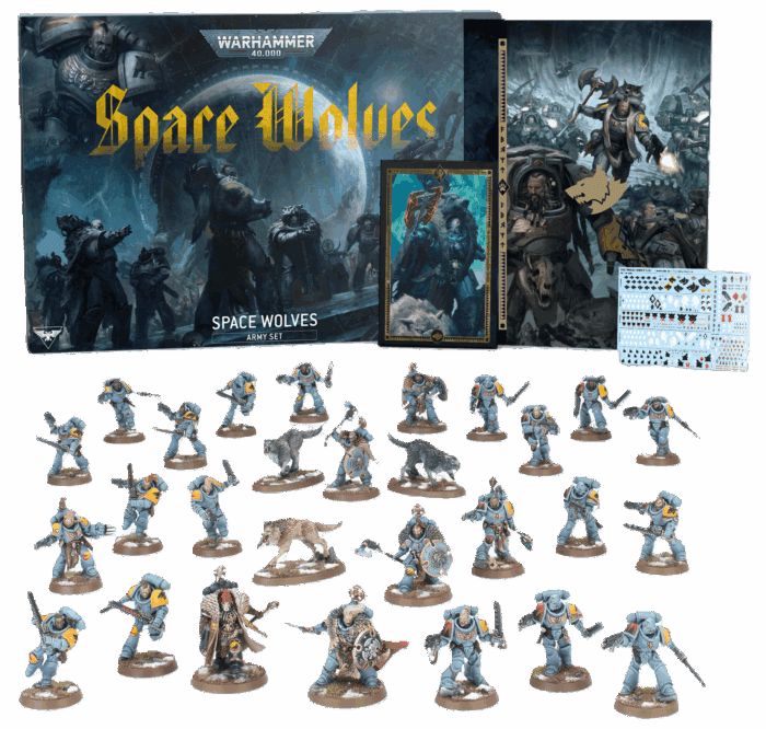Space Wolves Army Set Inglés (Preventa)