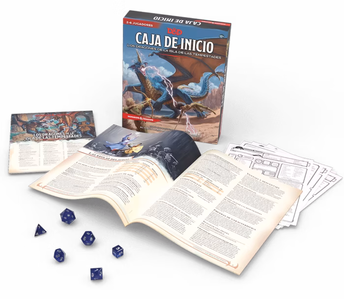 Caja de inicio de D&D: Los Dragones de la Isla de las Tempestades - Imagen 2