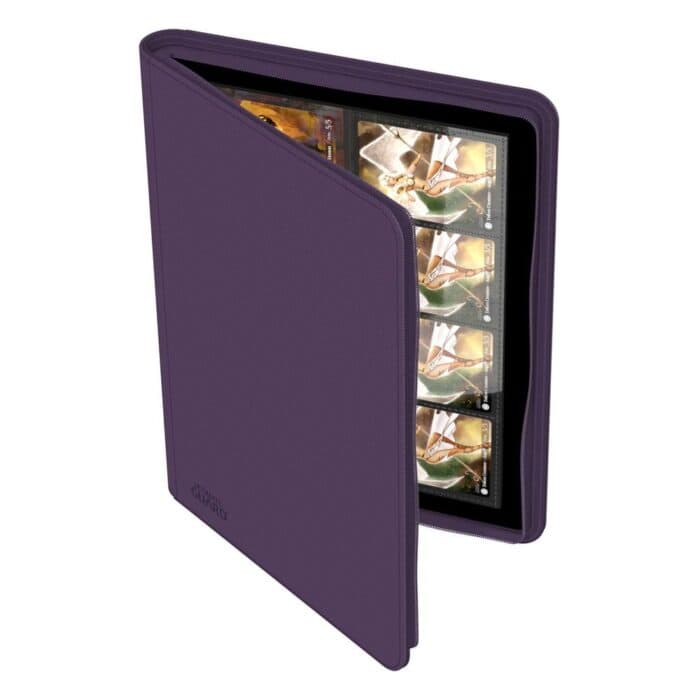 Ultimate Guard Zipfolio 320 - 16-Pocket XenoSkin Violeta - Imagen 2