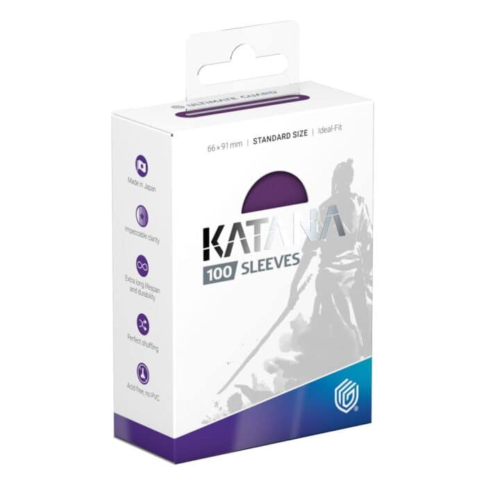 UG: Katana Sleeves Iris Bloom (100)