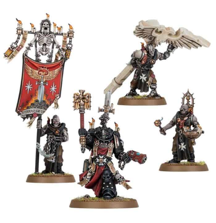 Black Templar: Capellán Grimaldus y Escolta - Imagen 2