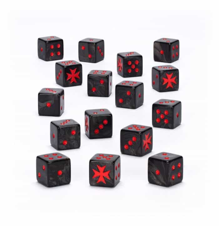 Dados de los Templarios Negros (Preventa) - Imagen 2