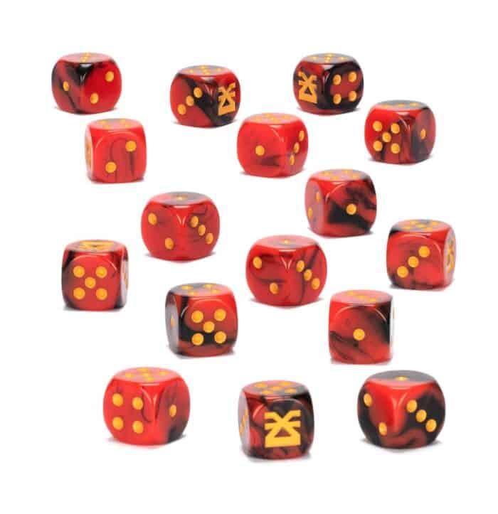 AGE OF SIGMAR: BLADES OF KHORNE DICE - Imagen 2