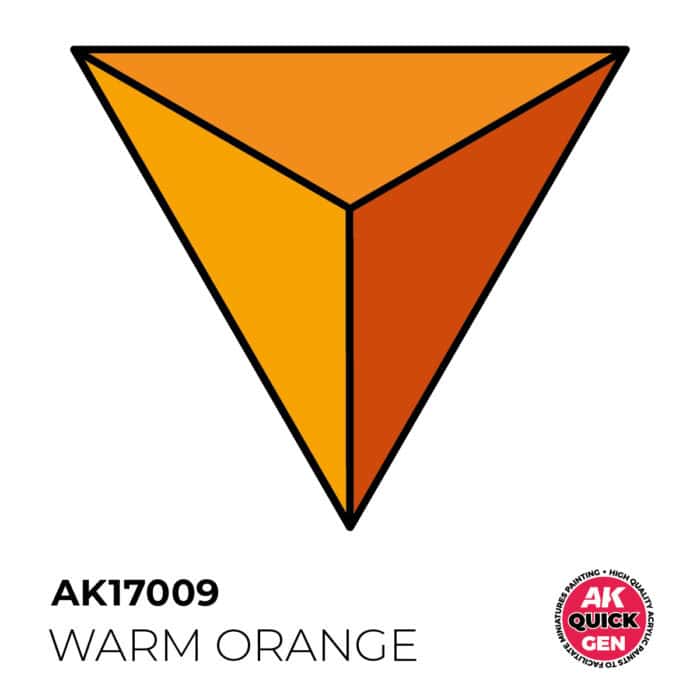 AK17009 WARM ORANGE 18 ml - Imagen 2