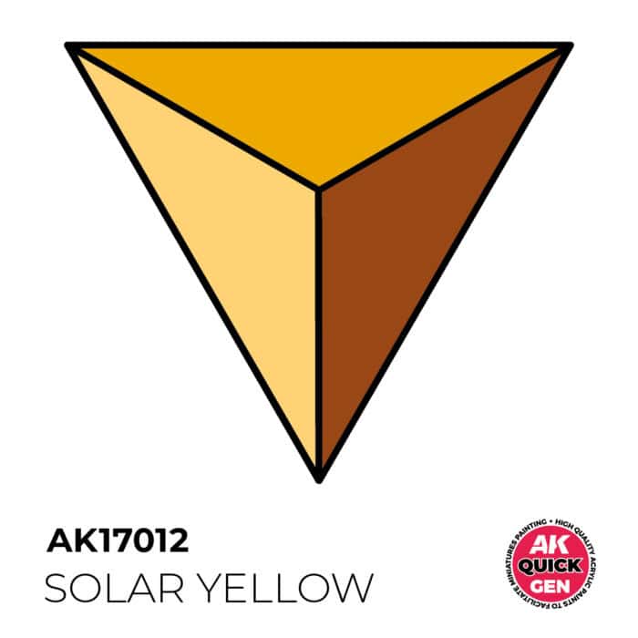 AK17012 SOLAR YELLOW  18 ml - Imagen 2