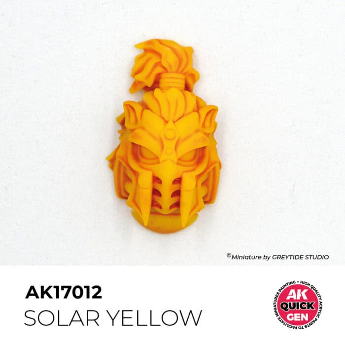 AK17012 SOLAR YELLOW  18 ml - Imagen 3