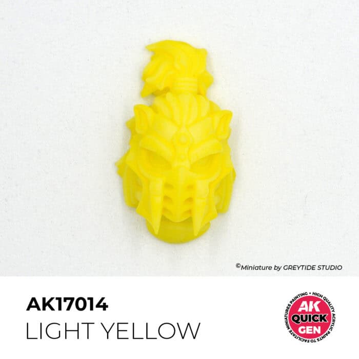 AK17014 LIGHT YELLOW  18 ml - Imagen 2