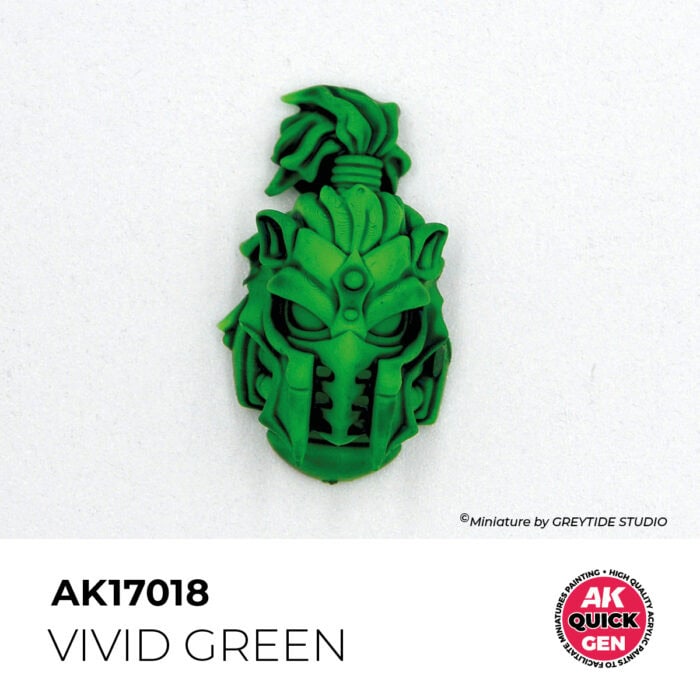 AK17018 VIVID GREEN 18 ml - Imagen 3