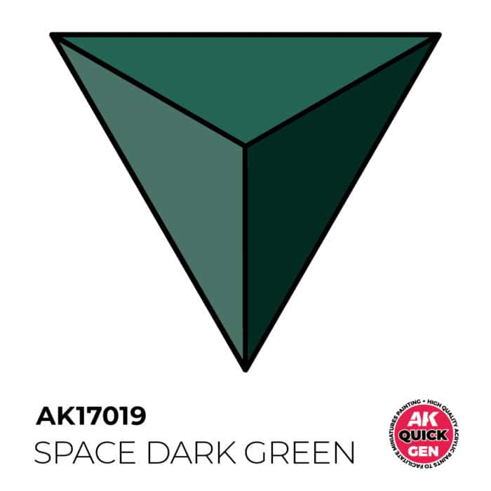AK17019 SPACE DARK GREEN  18 ml - Imagen 2