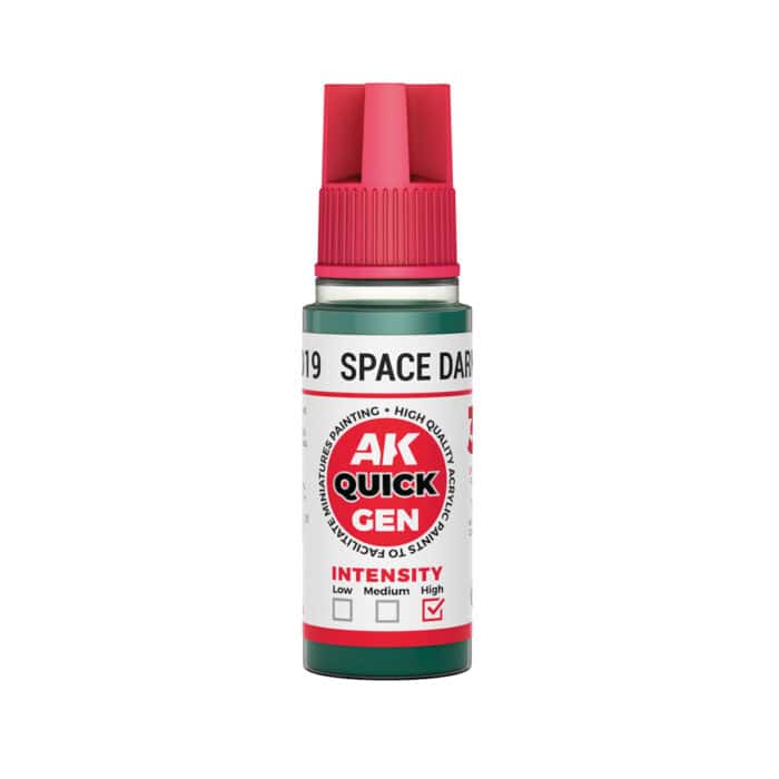 AK17019 SPACE DARK GREEN  18 ml