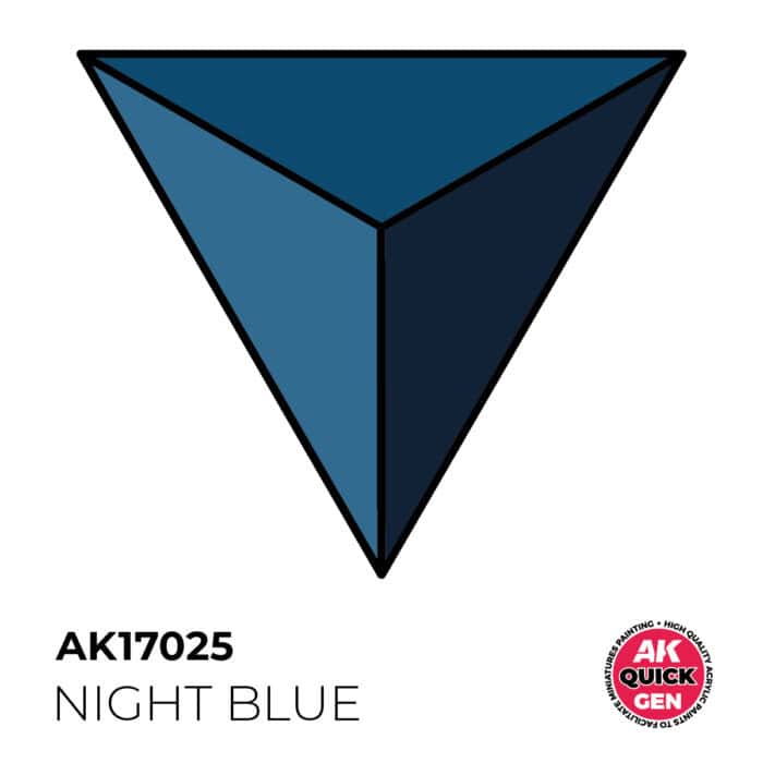 AK17025 NIGHT BLUE  18 ml - Imagen 2