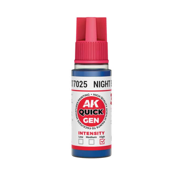 AK17025 NIGHT BLUE  18 ml