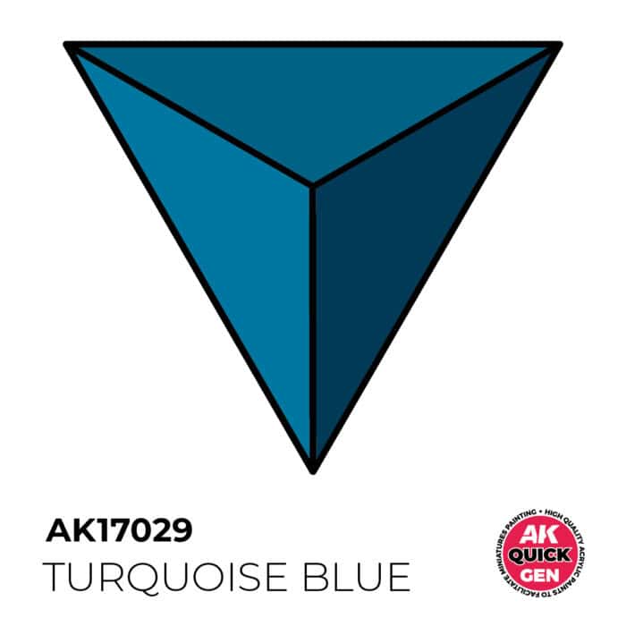 AK17029 TURQUOISE BLUE 18 ml - Imagen 2
