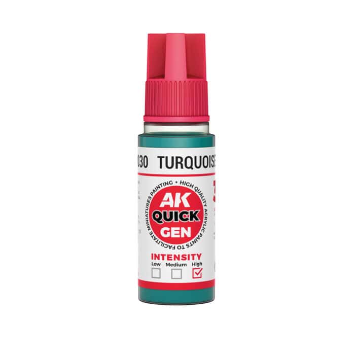 AK17030 TURQUOISE GREEN  18 ml