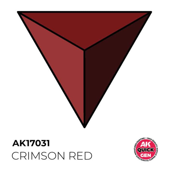 AK17031 CRIMSON RED  18 ml - Imagen 2