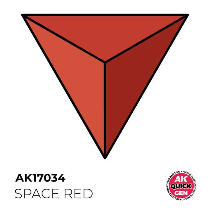AK17034 SPACE RED  18 ml - Imagen 2