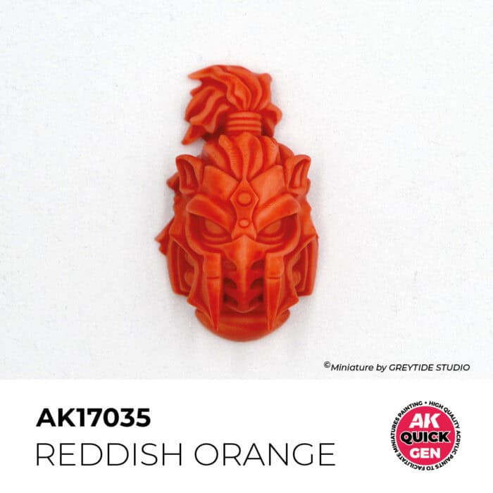 AK17035 REDDISH ORANGE  18 ml - Imagen 3