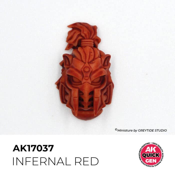 AK17037 INFERNAL RED  18 ml - Imagen 3