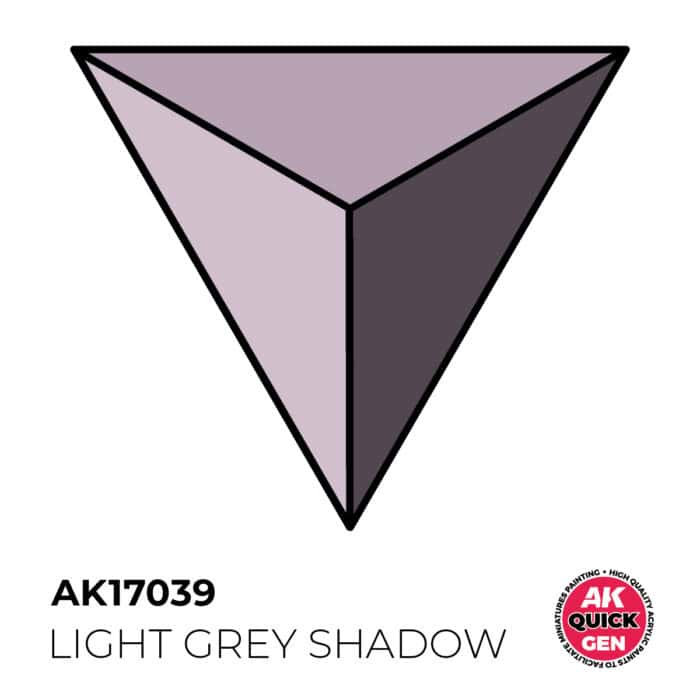 AK17039 LIGHT GREY SHADOW  18 ml - Imagen 2