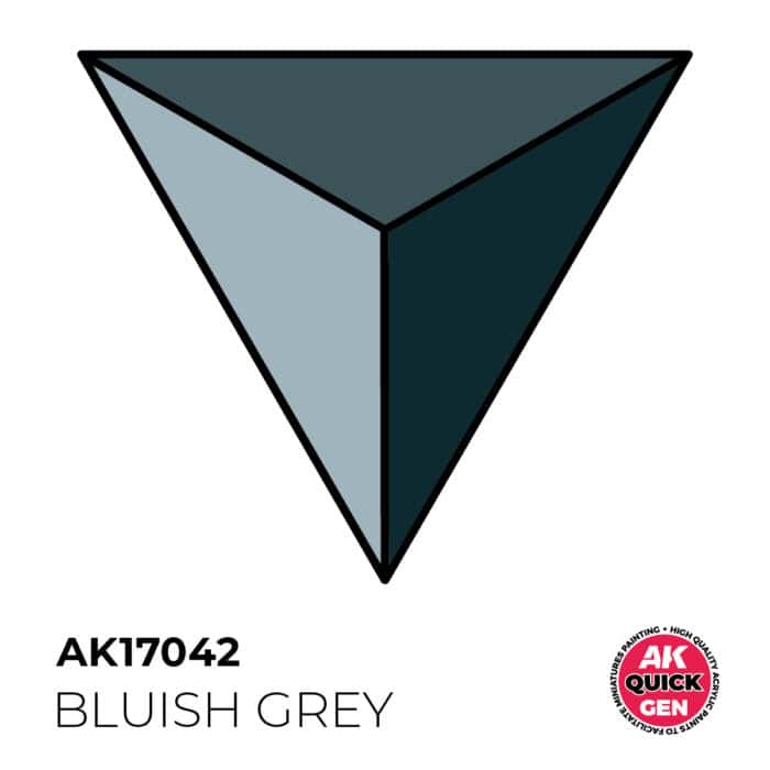 AK17042 BLUISH GREY  18 ml - Imagen 2