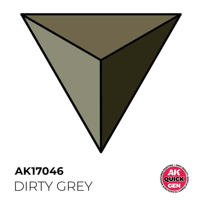 AK17046 DIRTY GREY  18 ml - Imagen 2