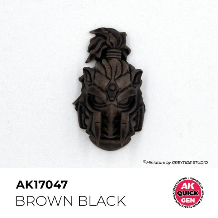 AK17047 BROWN BLACK  18 ml - Imagen 3