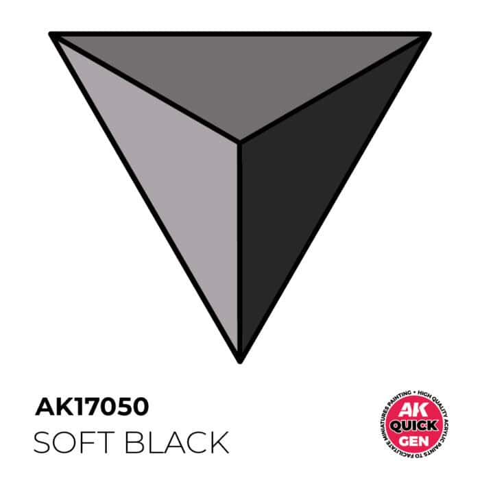 AK17050 SOFT BLACK  18 ml - Imagen 2