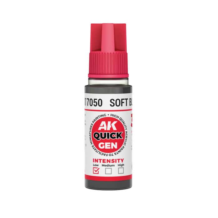 AK17050 SOFT BLACK  18 ml