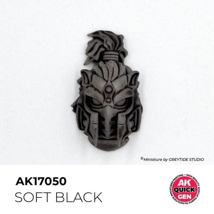 AK17050 SOFT BLACK  18 ml - Imagen 3