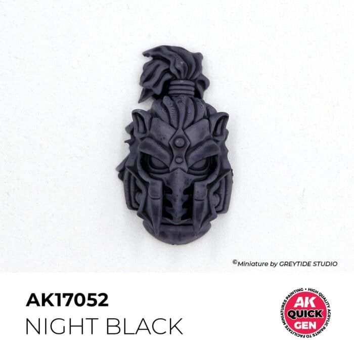 AK17052 NIGHT BLACK  18 ml - Imagen 3