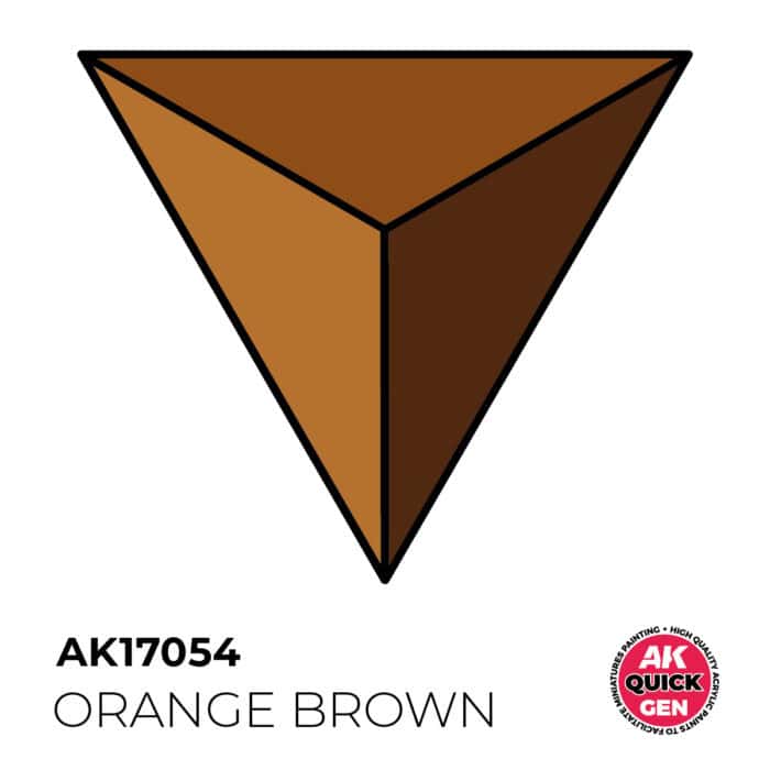 AK17054 ORANGE BROWN 18 ml - Imagen 2