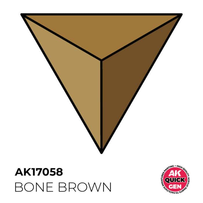 AK17058 BONE BROWN  18 ml - Imagen 2