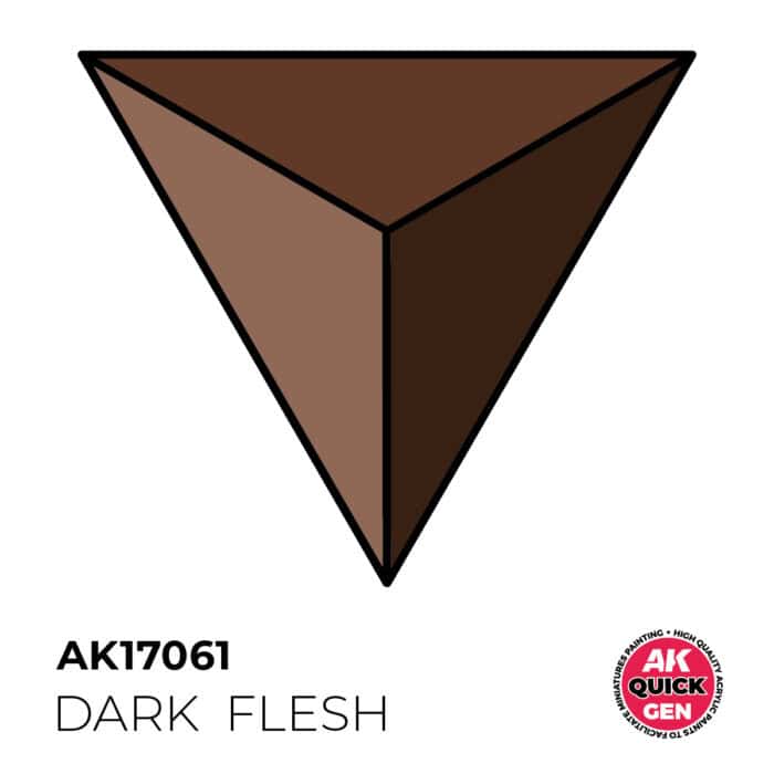 AK17061 DARK FLESH  18 ml - Imagen 2
