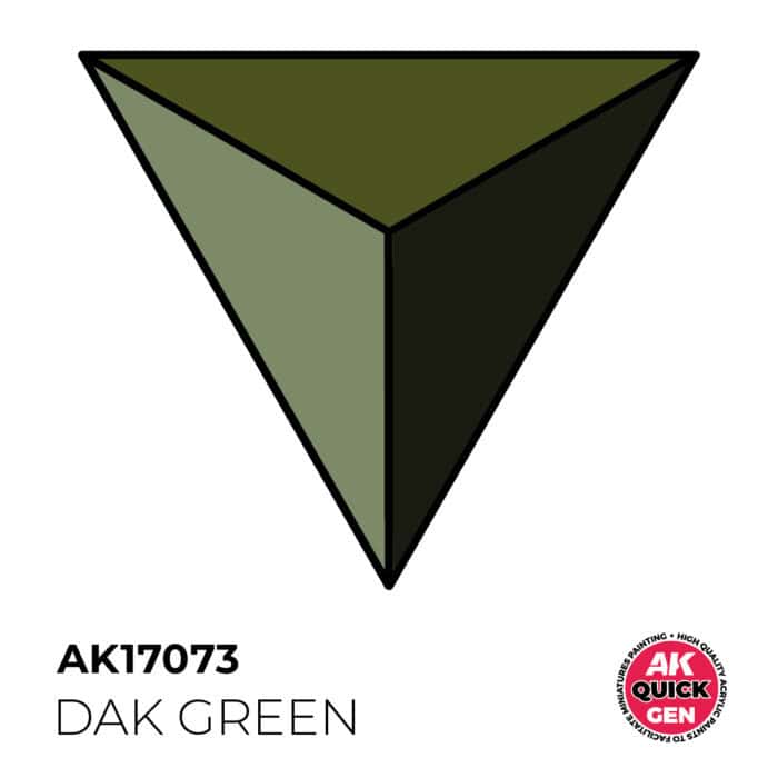AK17073 DARK GREEN  18 ml - Imagen 2