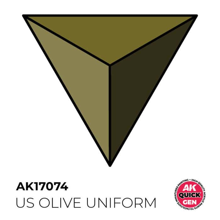AK17074 US OLIVE UNIFORM  18 ml - Imagen 2