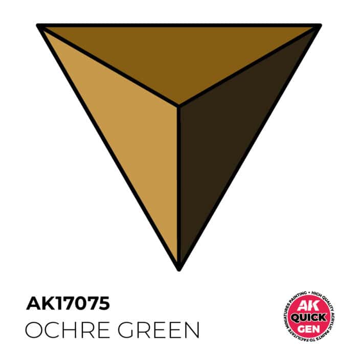 AK17075 OCHRE GREEN 18 ml - Imagen 2