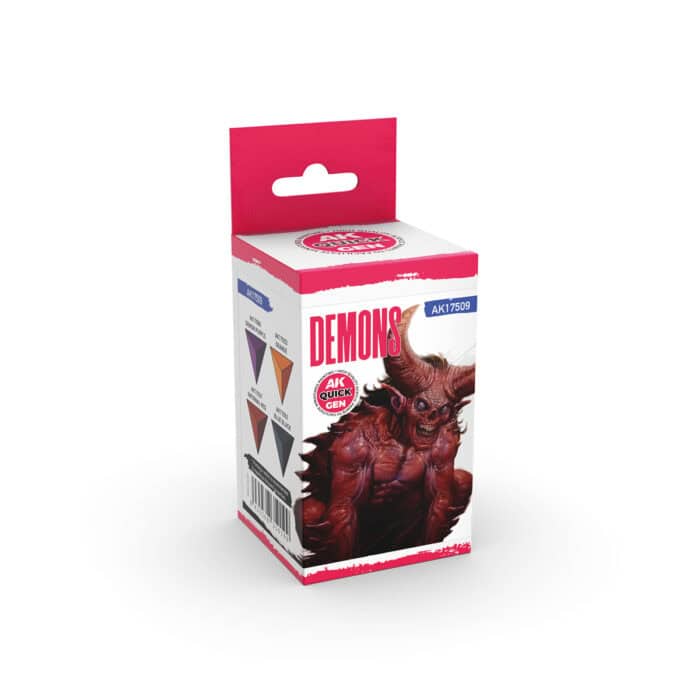 AK17509 DEMONS (QUICK GEN SET) SET 4 Ref.