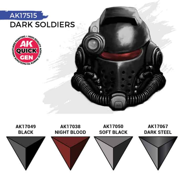 AK17515 DARK SOLDIERS (QUICK GEN SET) SET 4 Ref. - Imagen 3