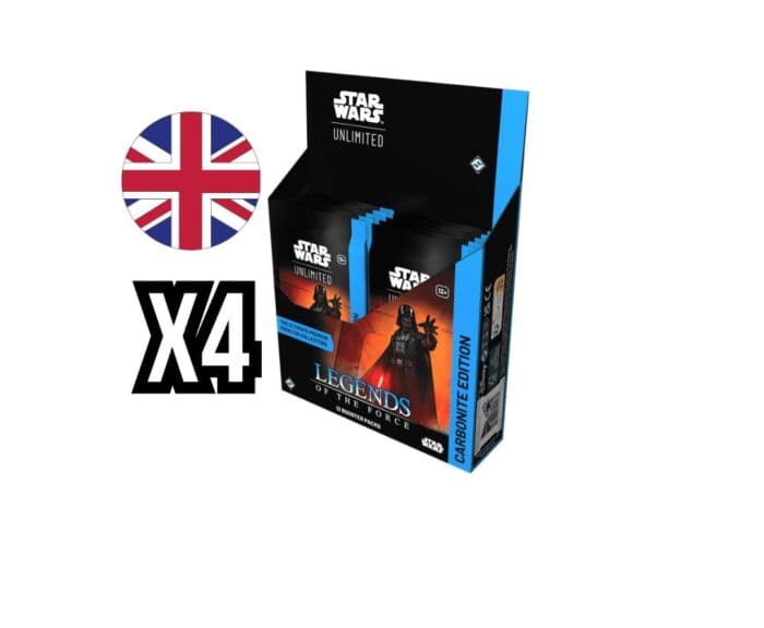 STAR WARS: UNLIMITED Legends of the Force Carbonite Boosters Case (ENG)